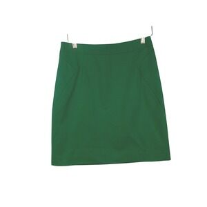 Kate Spade New York Vibrant Green Textured A-Line Skirt Women's Christmas 8